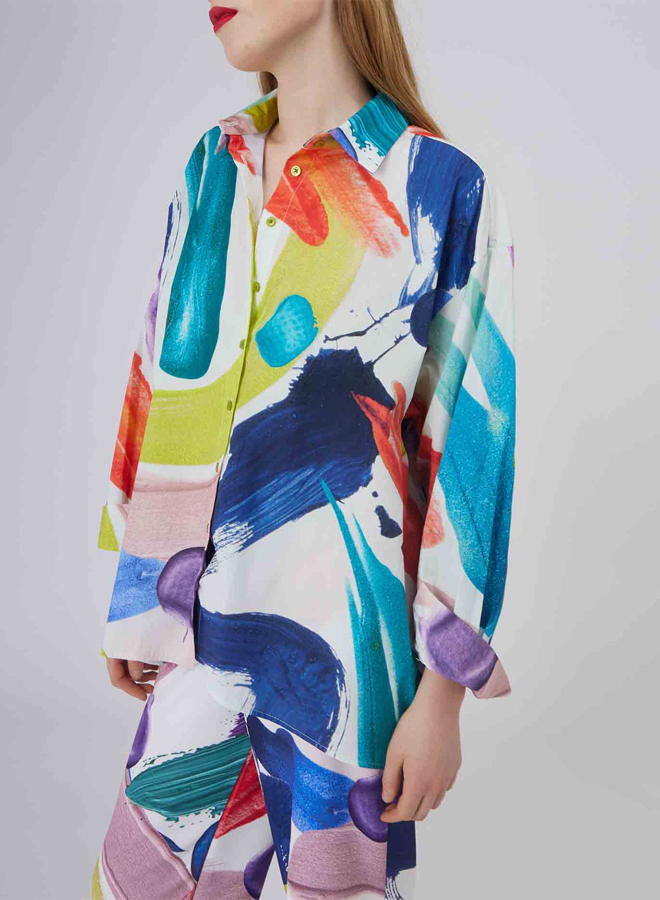 CAMICIA A FANTASIA MULTICOLOR - Silvianheach