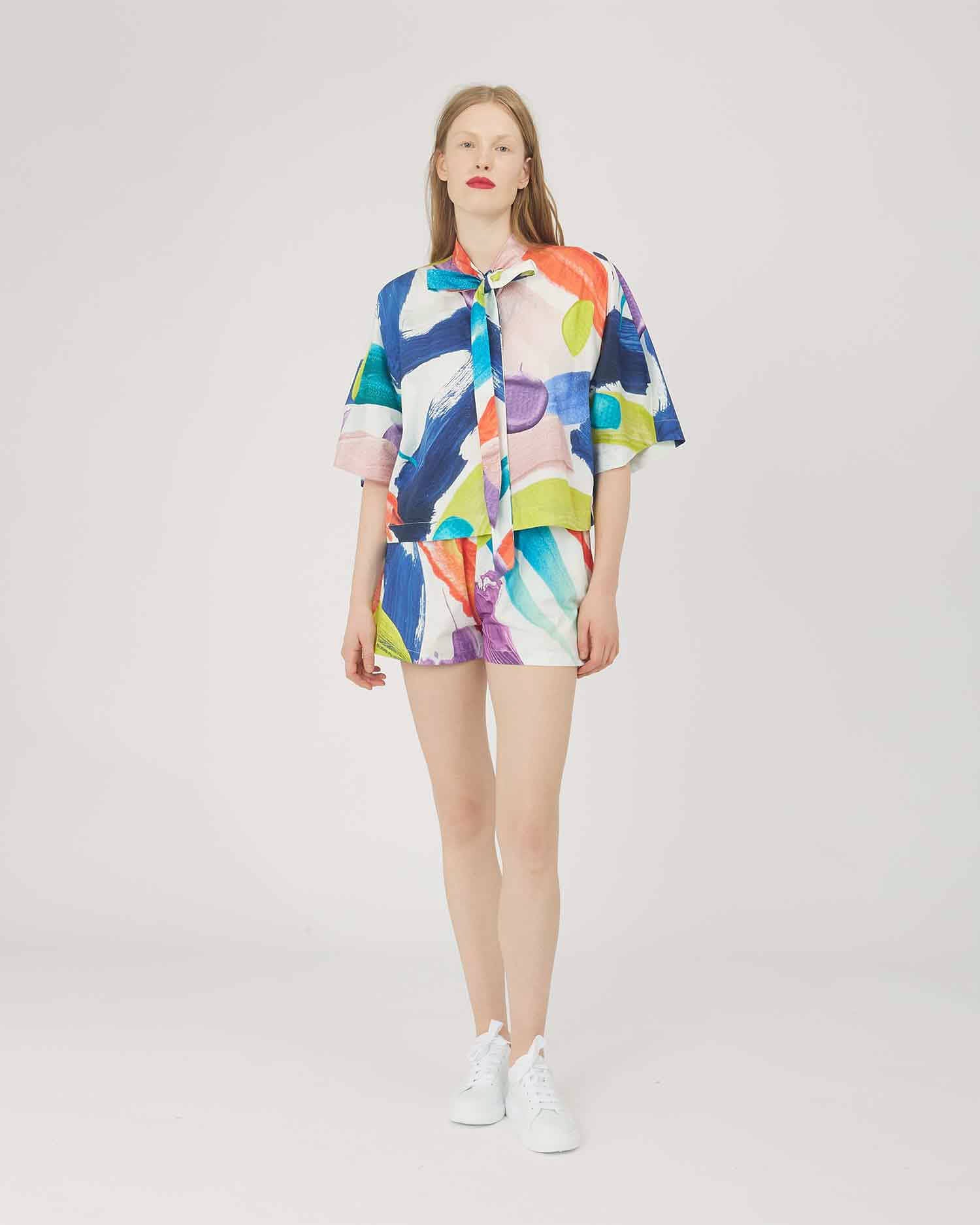 SHORT A FANTASIA MULTICOLOR - Silvianheach