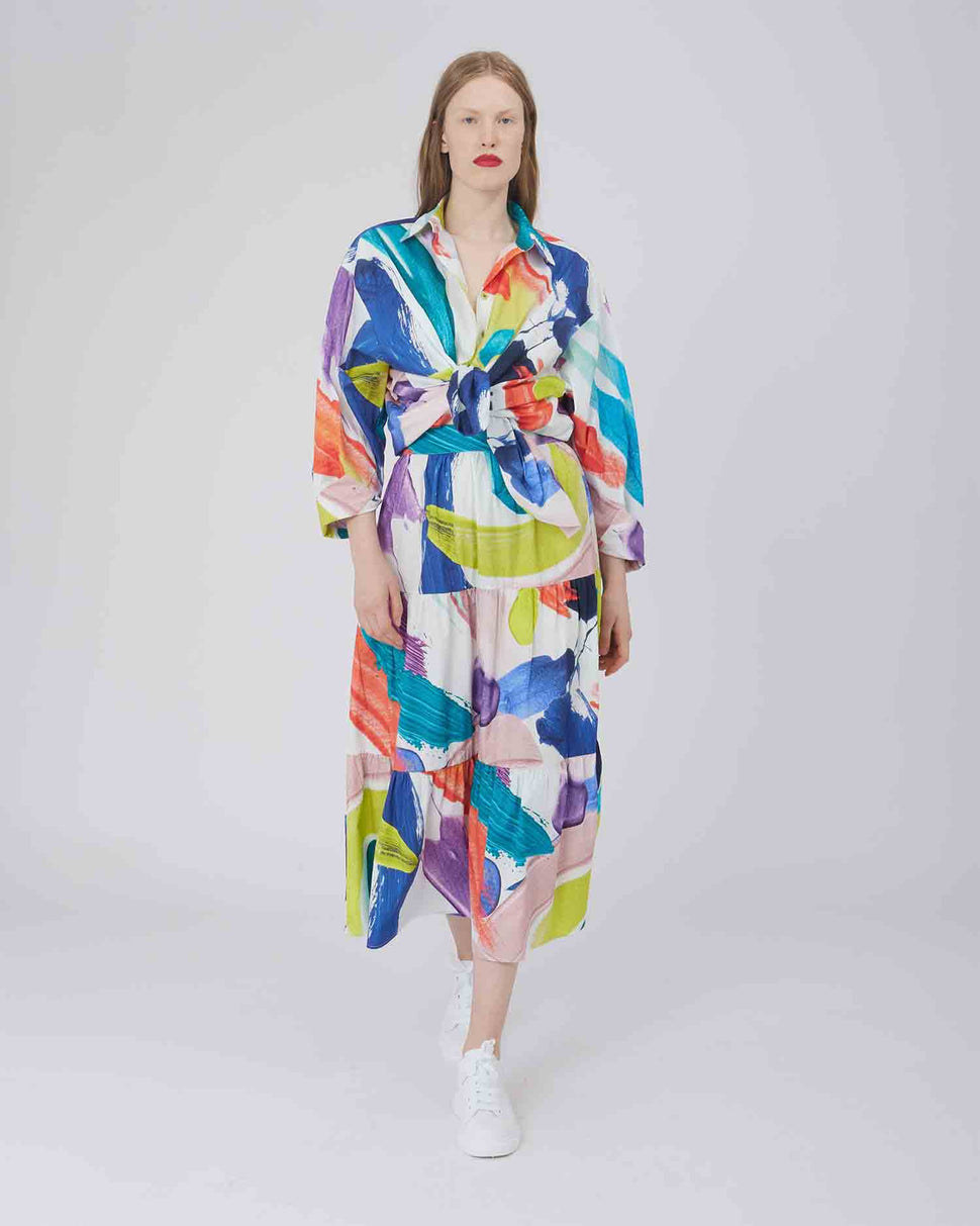 GONNA A FANTASIA MULTICOLOR - Silvianheach