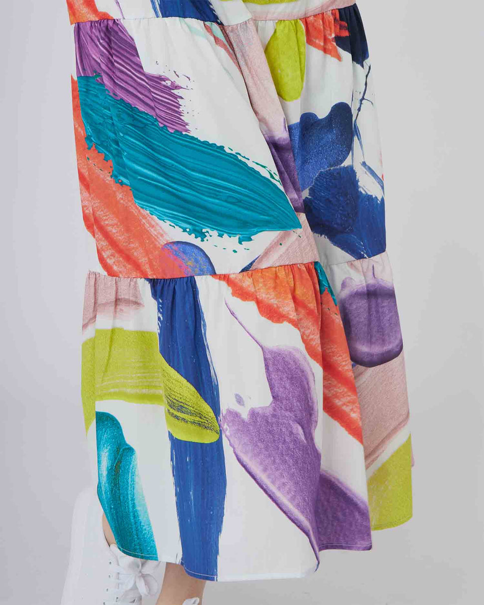 GONNA A FANTASIA MULTICOLOR - Silvianheach