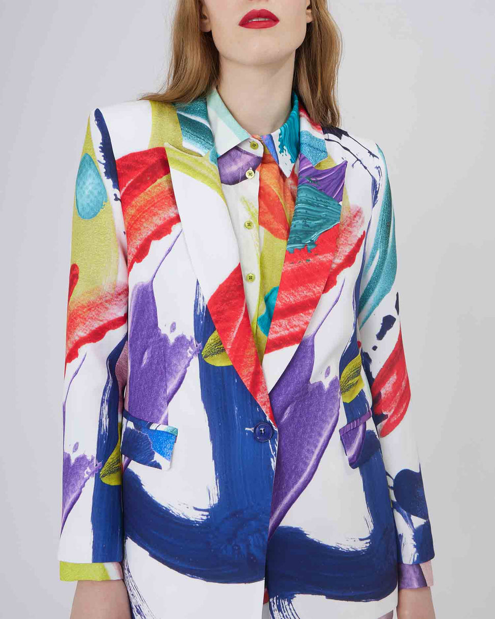 BLAZER A FANTASIA MULTICOLOR - Silvianheach