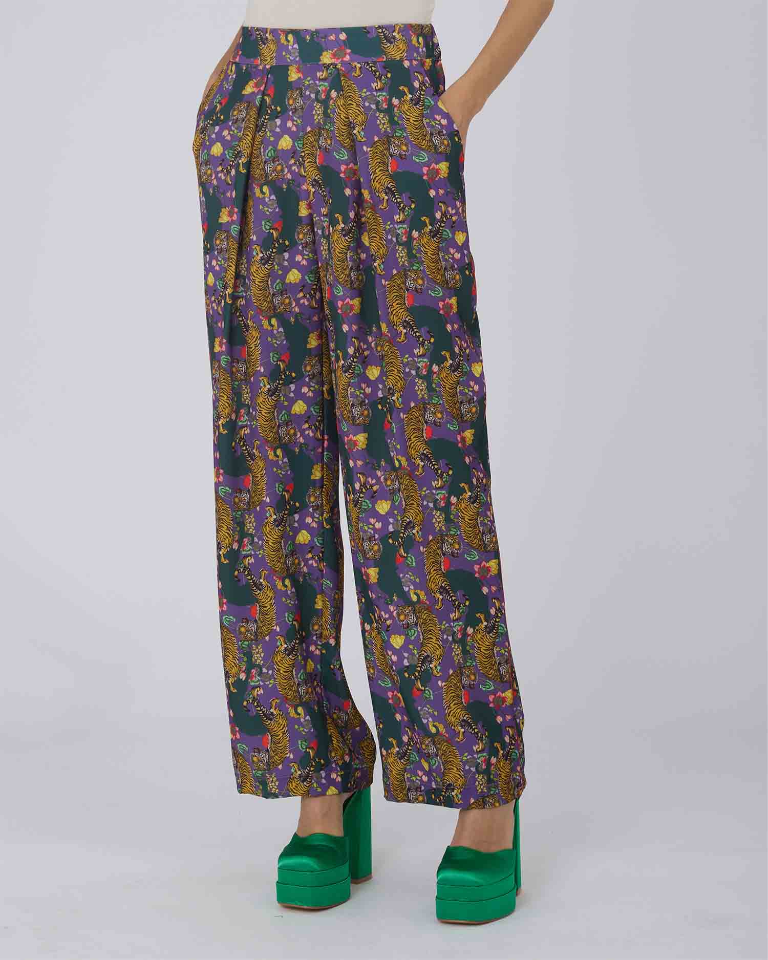 PANTALONI AMPI FANTASIA - Silvianheach