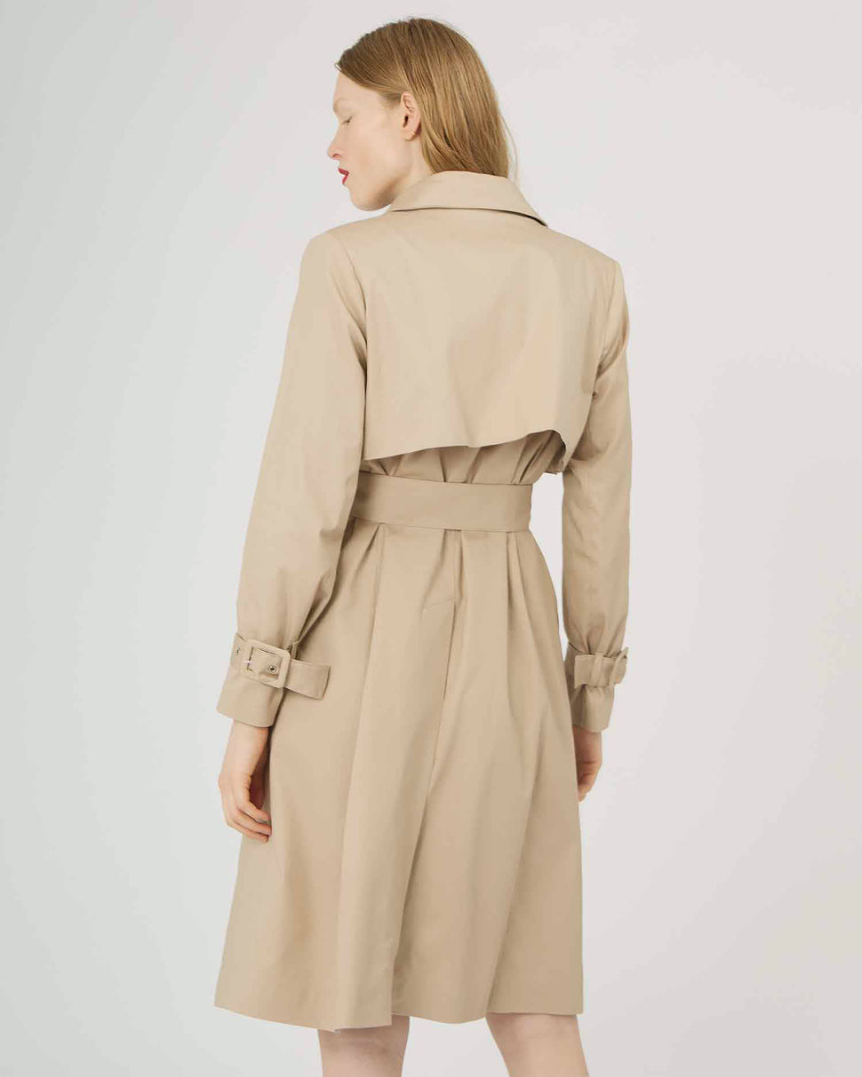 TRENCH LUNGO CON CINTURA - Silvianheach