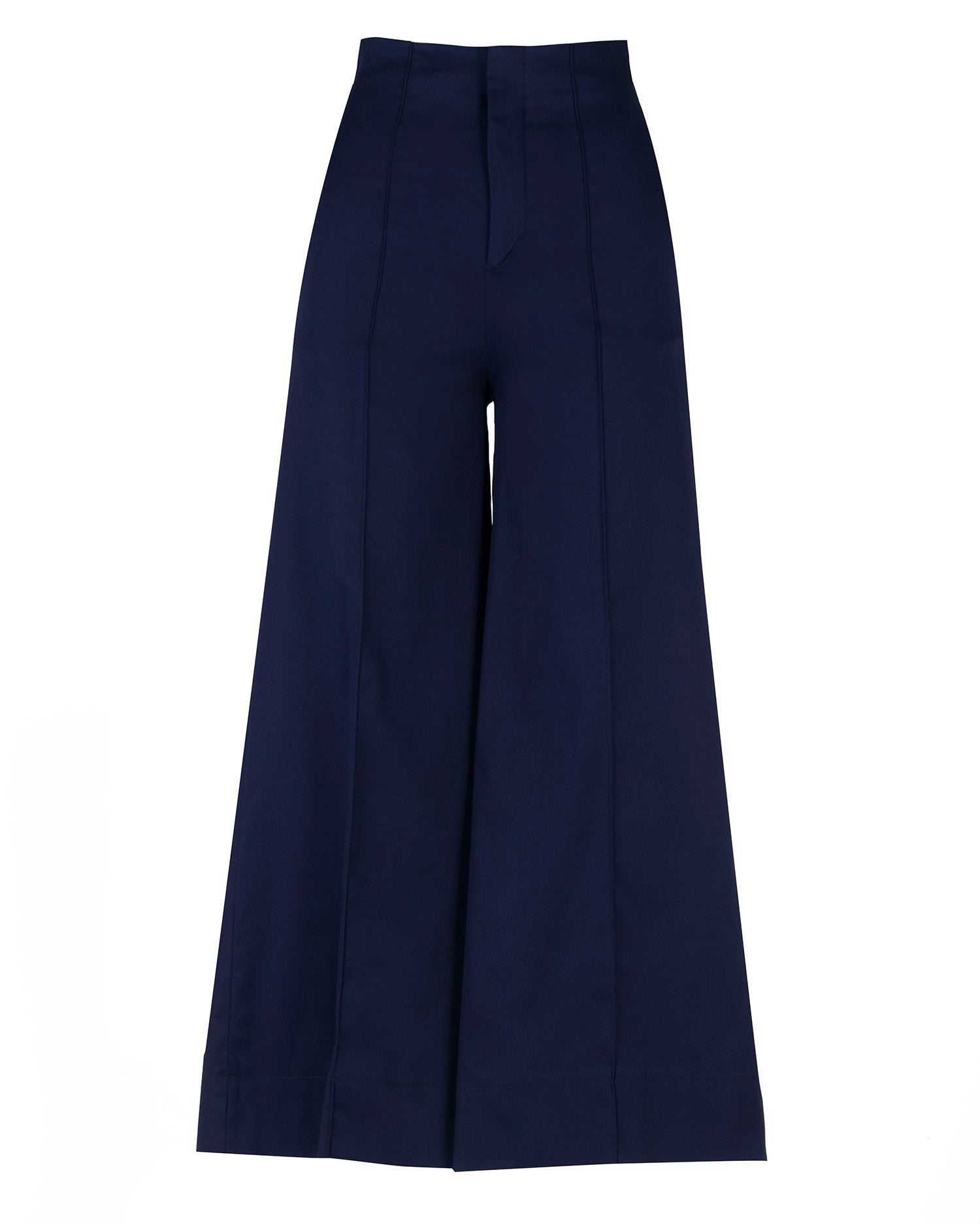 WIDE TROUSERS WITH HIGH LOOPS