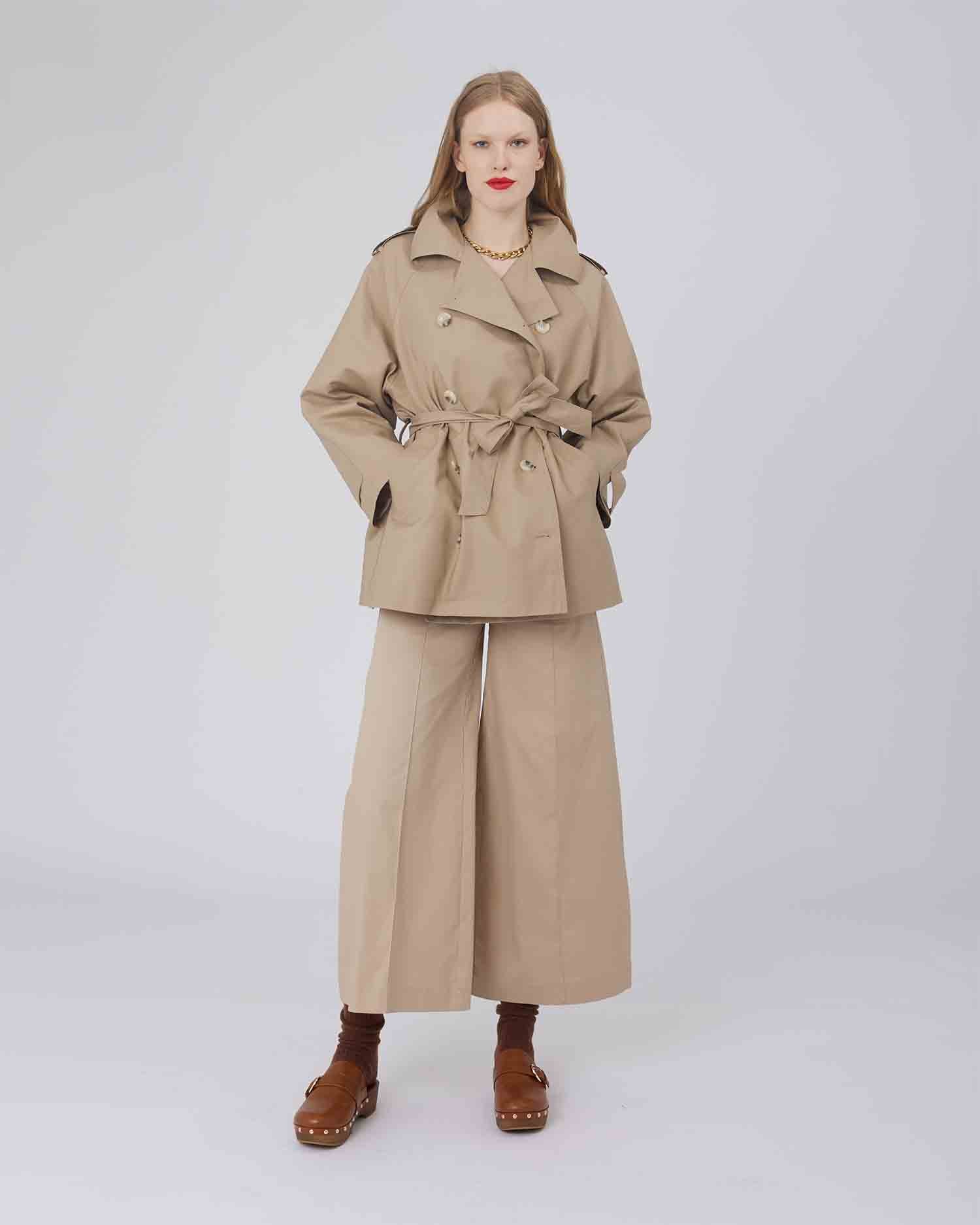 PANTALONI AMPI CON PASSANTI ALTI - Silvianheach