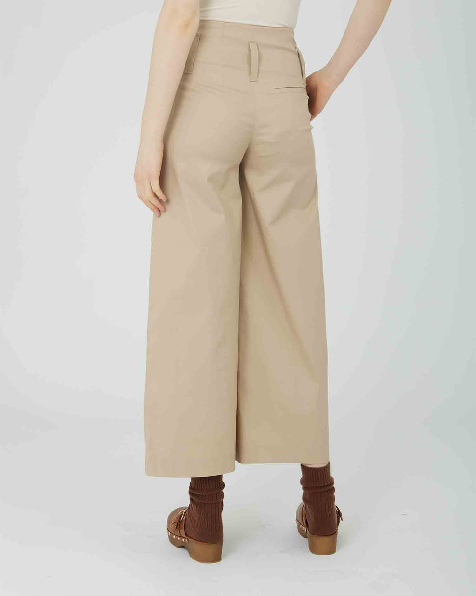 PANTALONI AMPI CON PASSANTI ALTI - Silvianheach