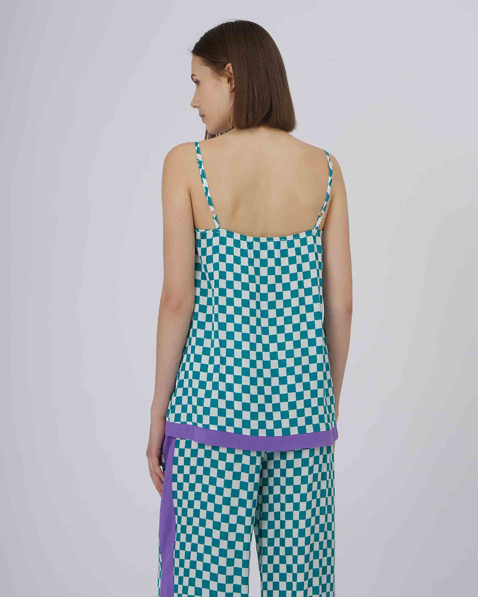 TOP CON SPALLINE - Silvianheach