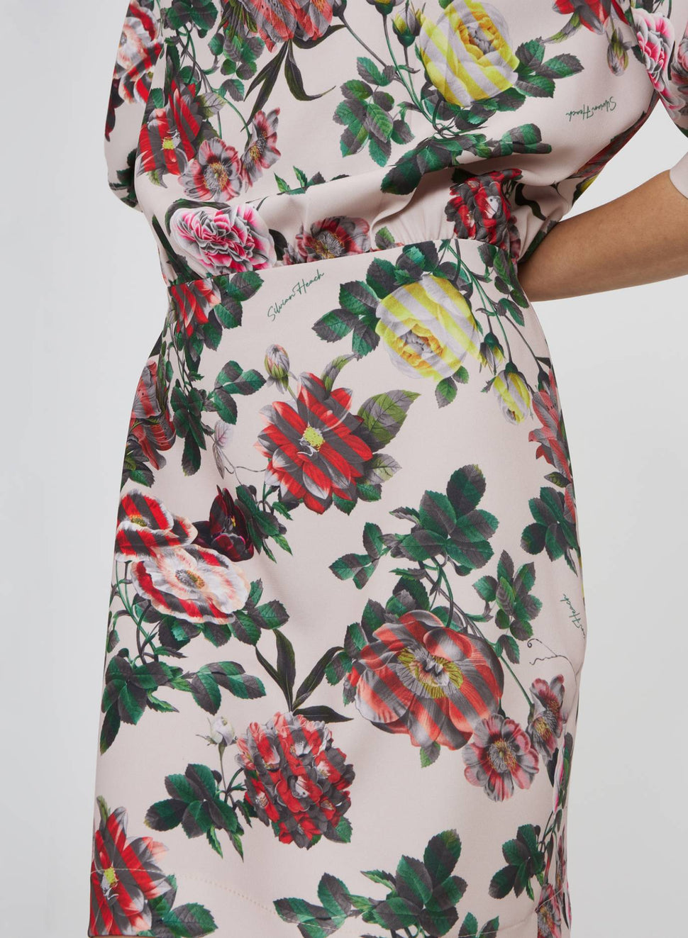 Abito mini con stampa fiori - Silvianheach
