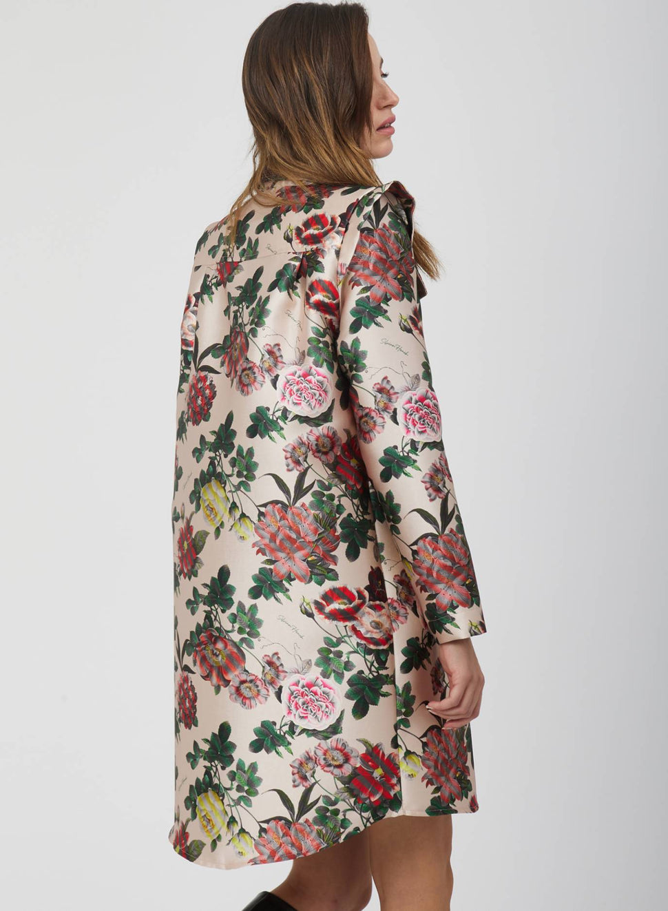 Soprabito con stampa fiori - Silvianheach