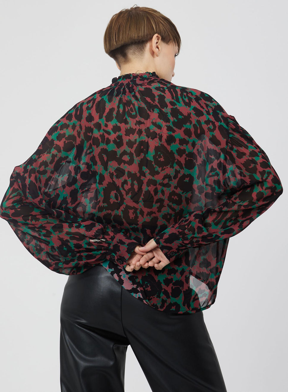 Blusa over con stampa - Silvianheach