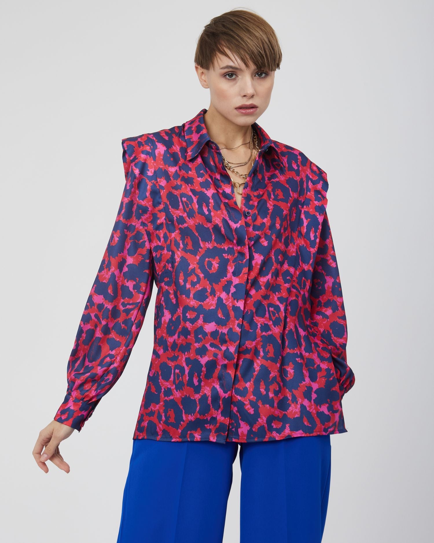 Camicia con stampa leopardata - Silvianheach