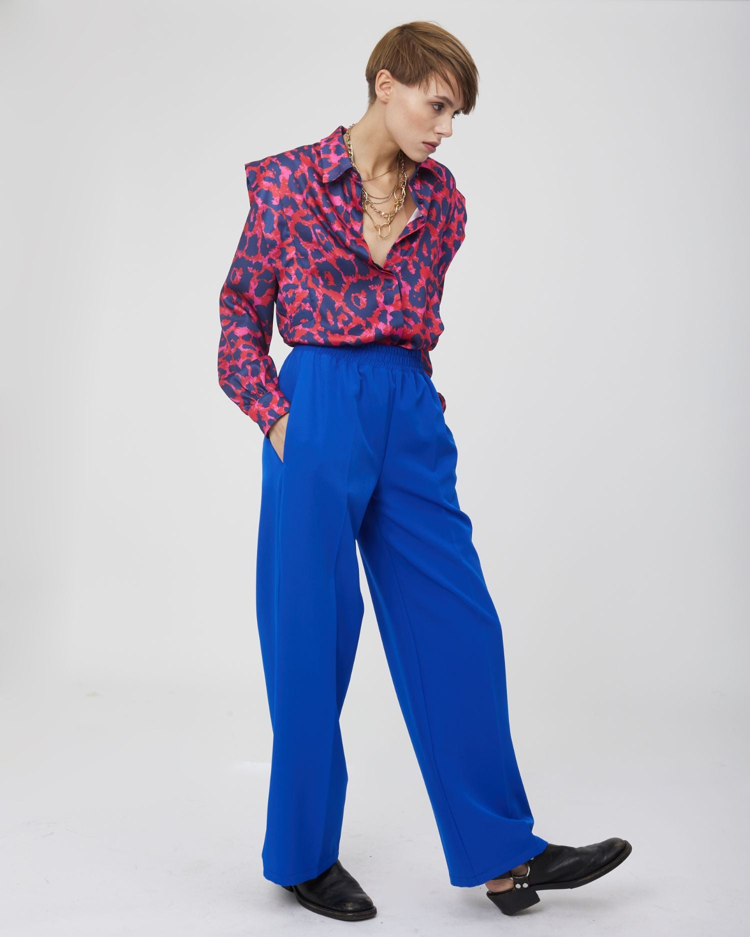 Camicia con stampa leopardata - Silvianheach