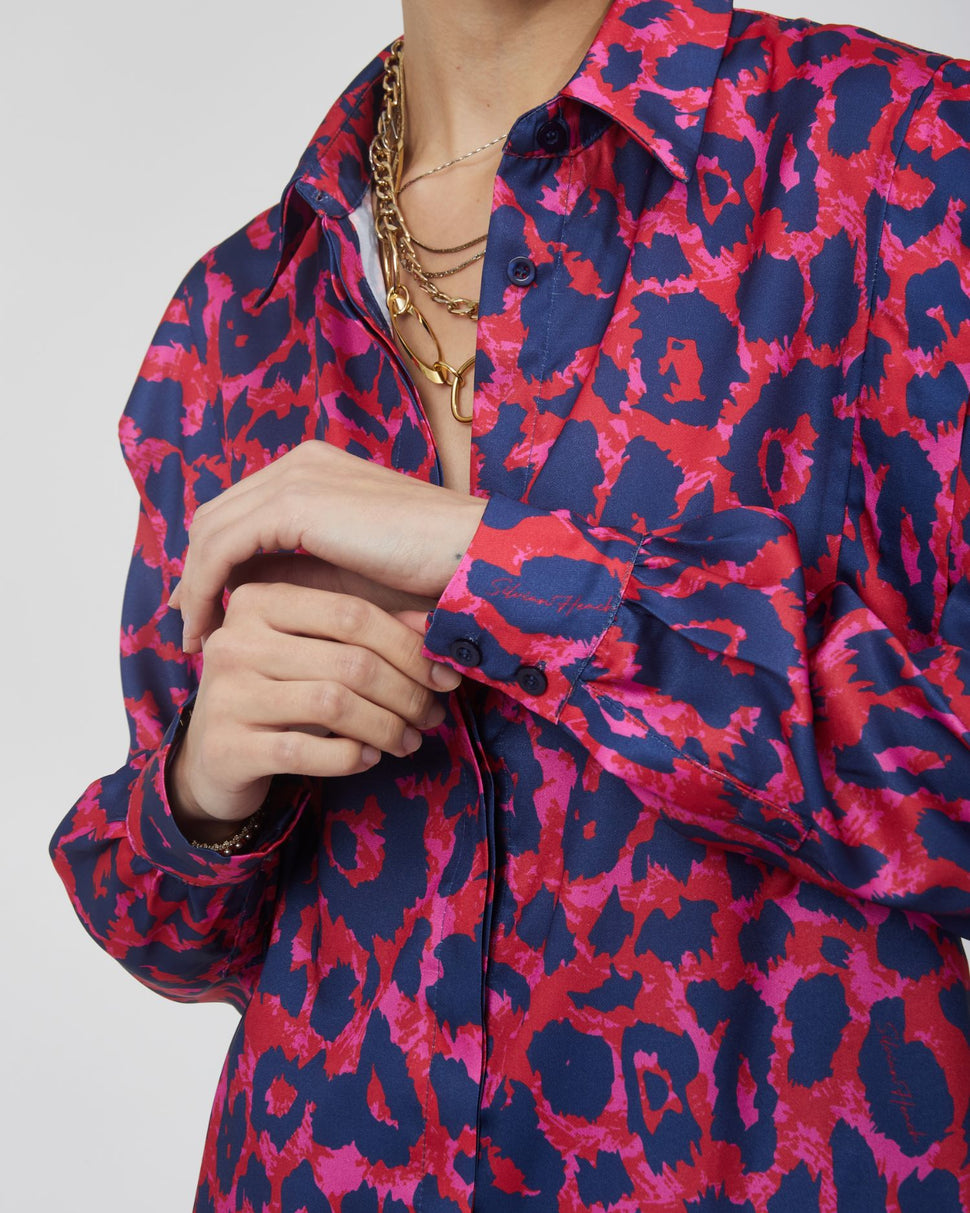 Camicia con stampa leopardata - Silvianheach
