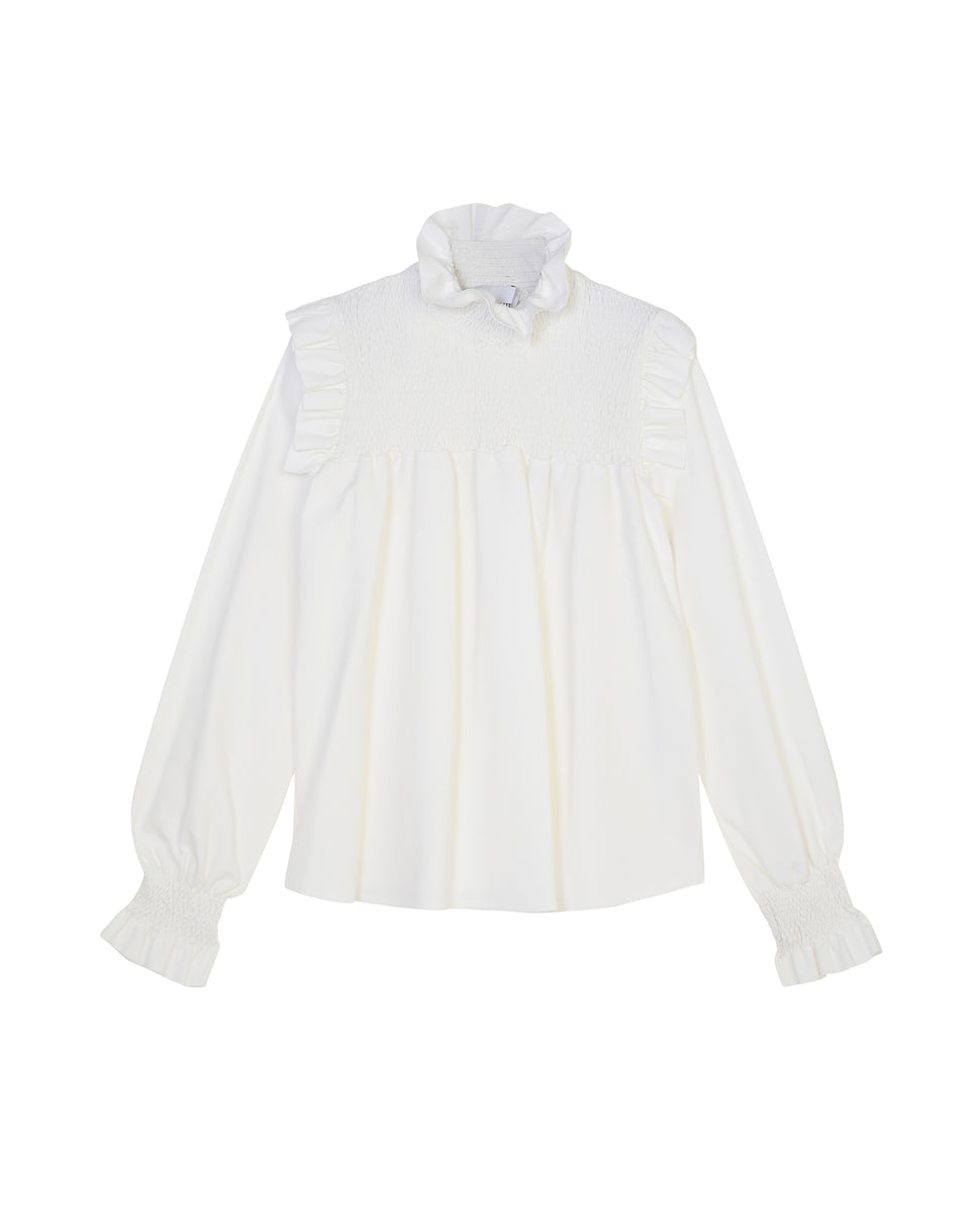 Blusa oversize con manica arricciata - Silvianheach
