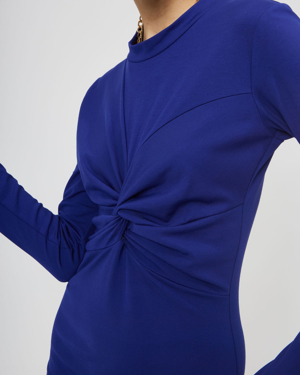 Abito slim con drappeggio - Silvianheach