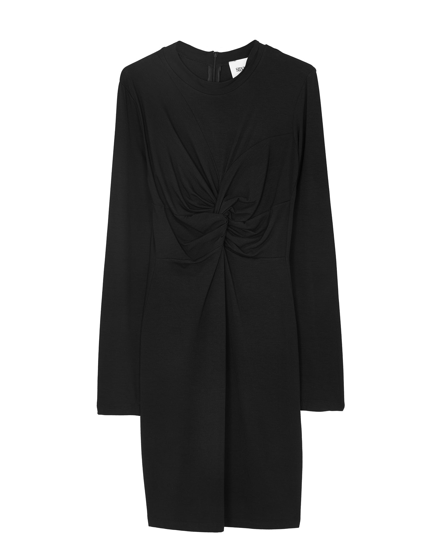 Abito slim con drappeggio - Silvianheach