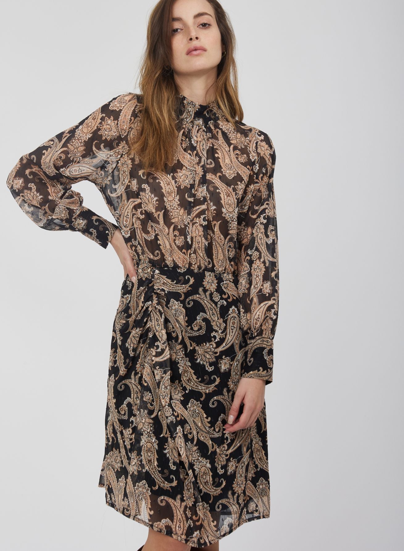 Abito corto con pattern paisley - Silvianheach