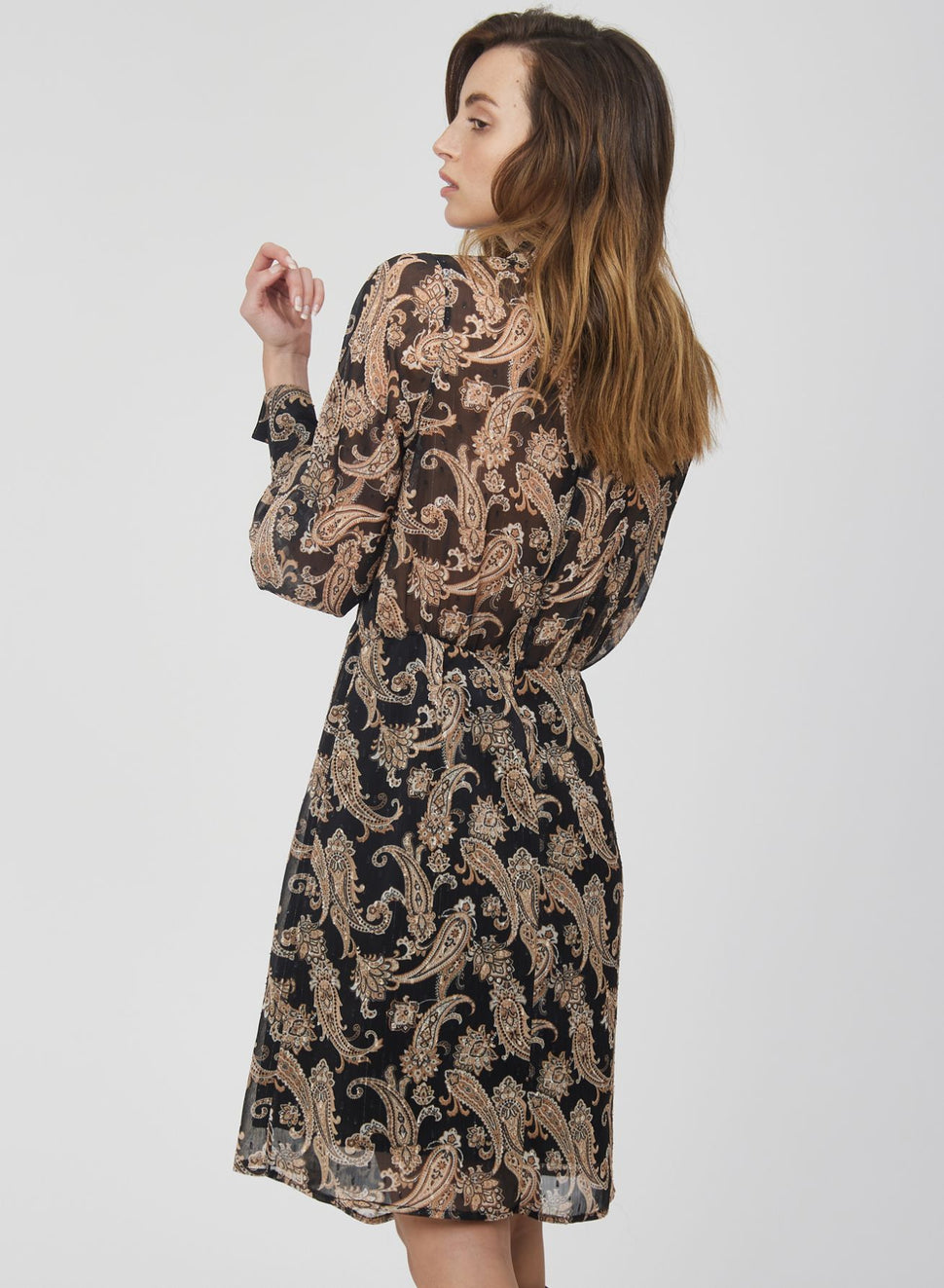 Abito corto con pattern paisley - Silvianheach