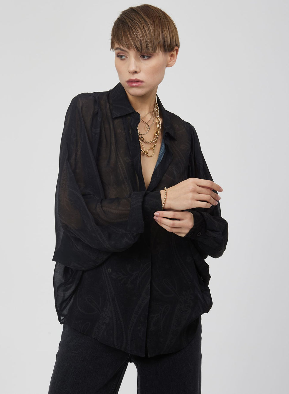 Camicia over a manica lunga - Silvianheach