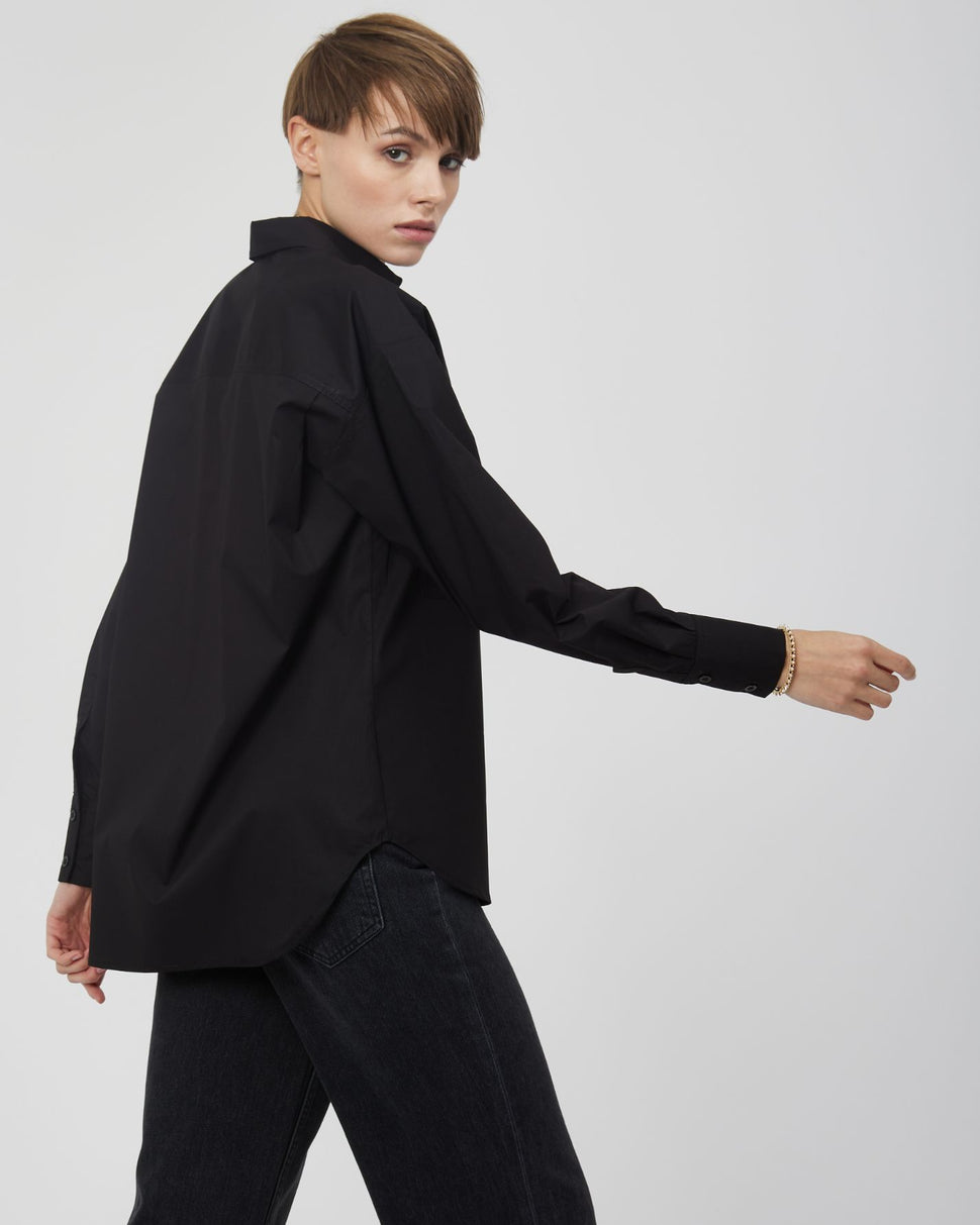 Camicia over con fondo asimmetrico - Silvianheach