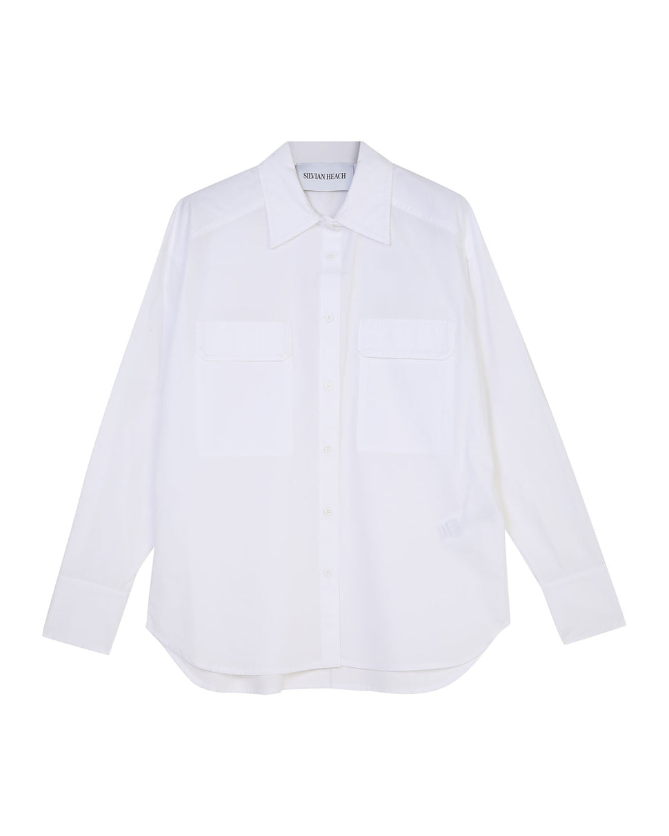 Camicia over con fondo asimmetrico - Silvianheach