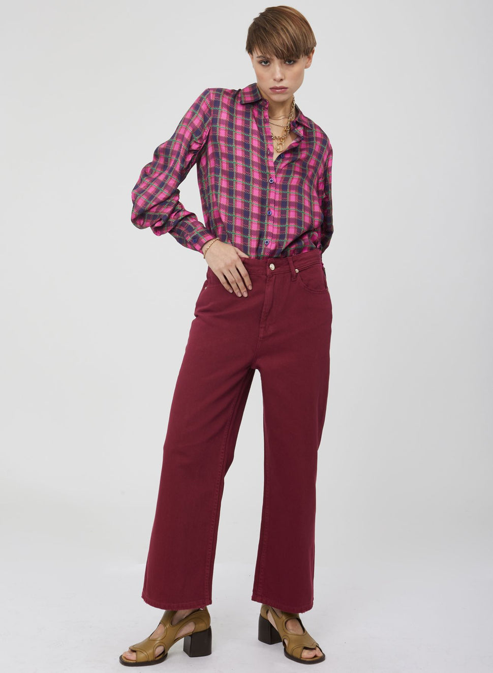 Camicia con maniche lunghe a sbuffo - Silvianheach