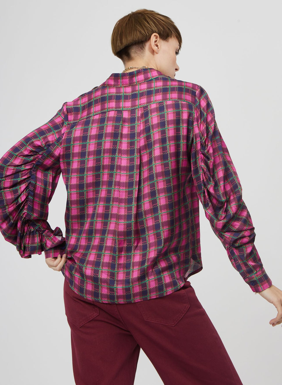 Camicia con maniche lunghe a sbuffo - Silvianheach