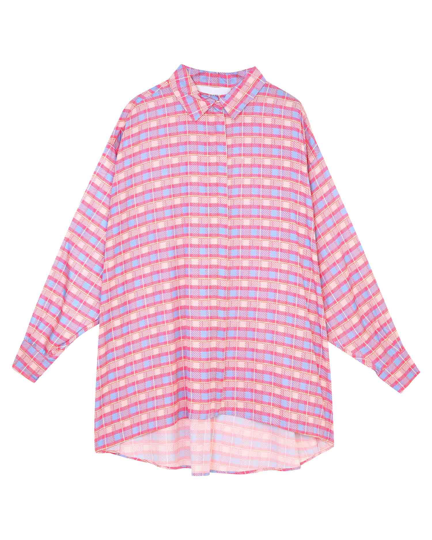 Camicia over con maniche a sbuffo - Silvianheach