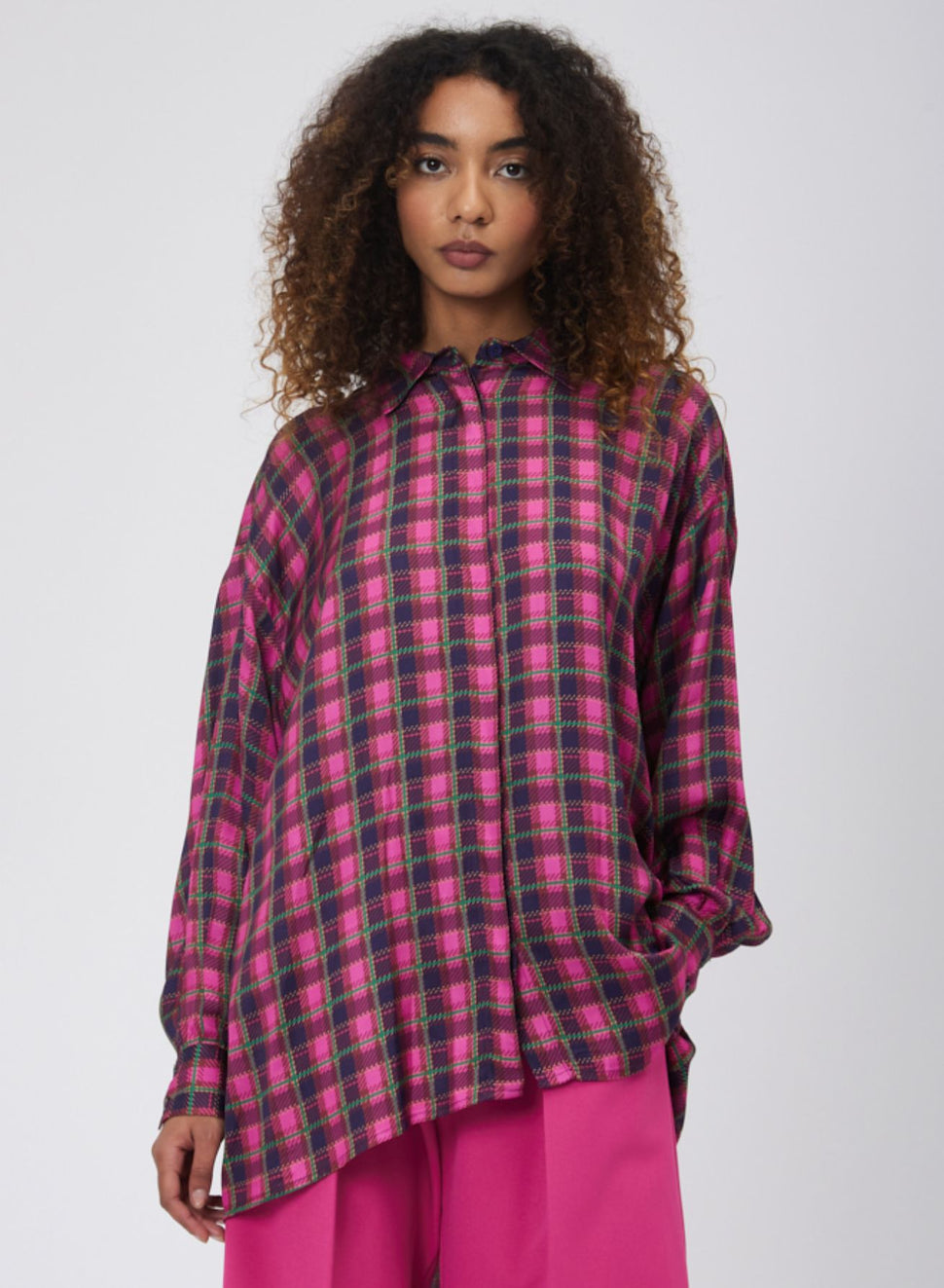 Camicia over con maniche a sbuffo - Silvianheach