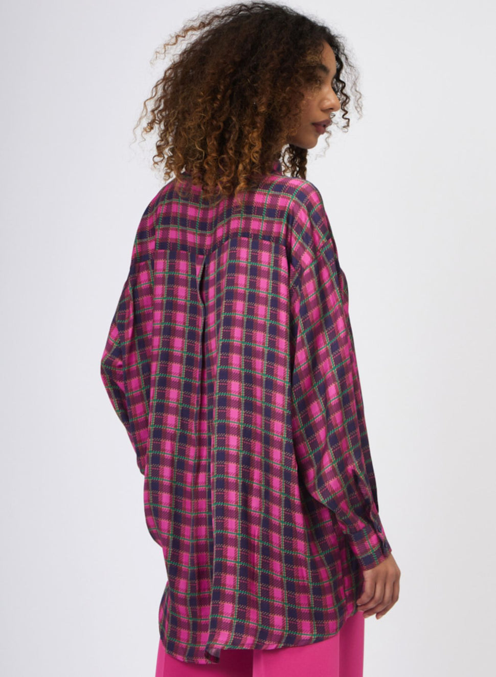 Camicia over con maniche a sbuffo - Silvianheach