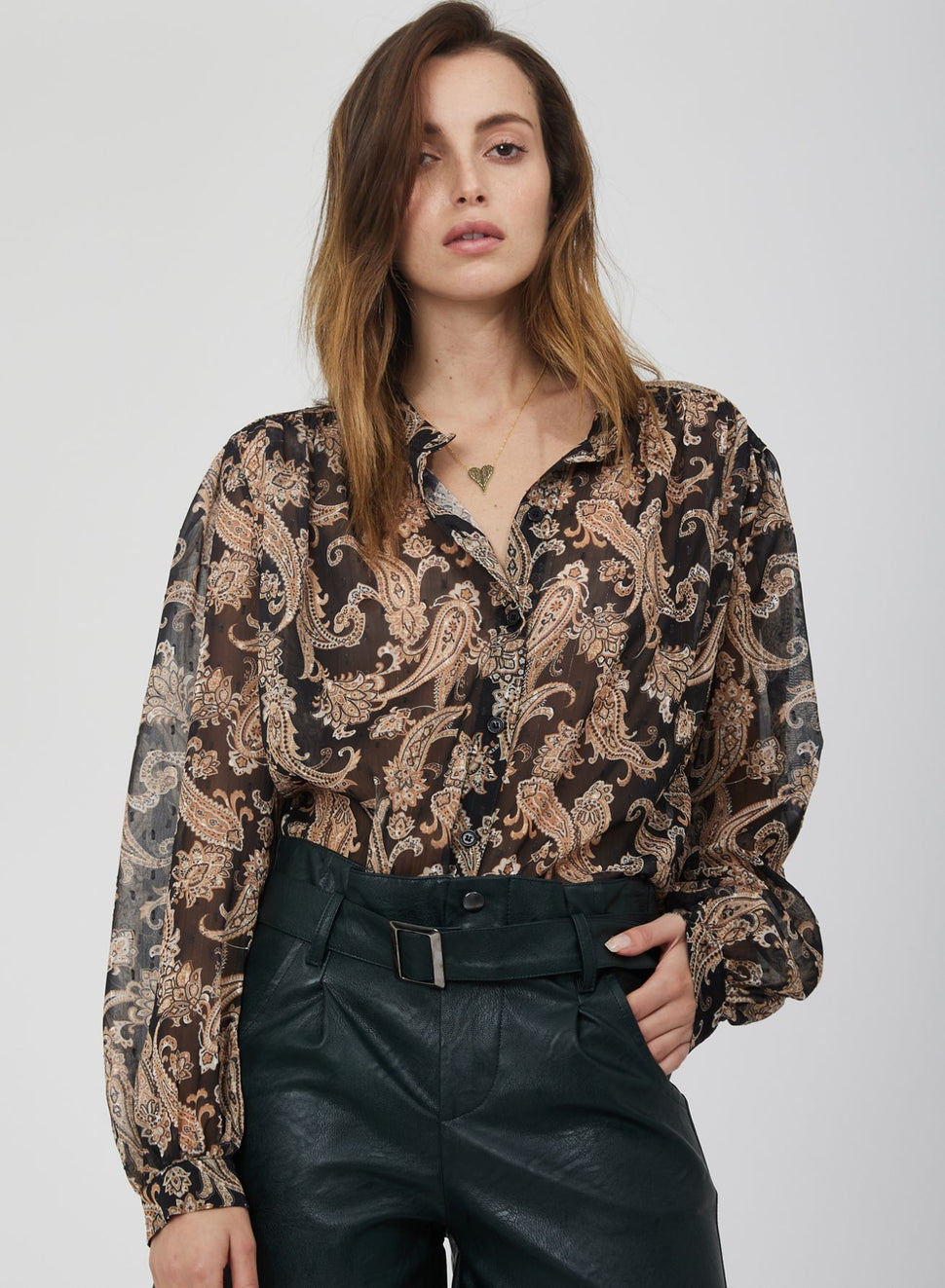 Blusa con maniche a sbuffo - Silvianheach