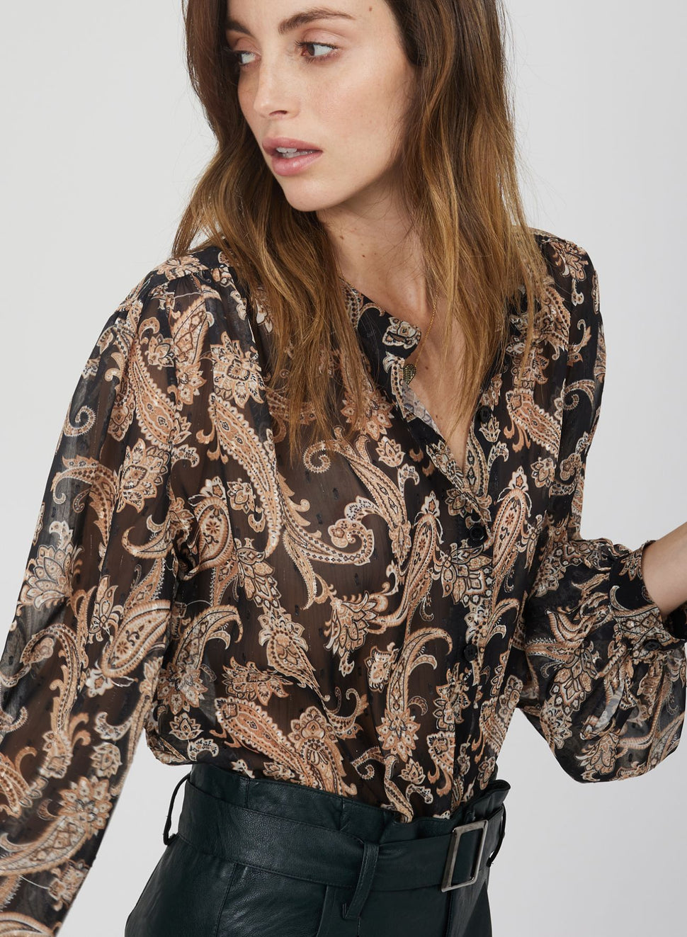 Blusa con maniche a sbuffo - Silvianheach