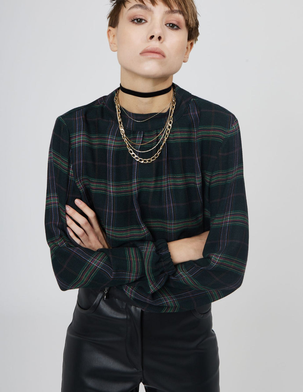 Blusa con maniche a sbuffo - Silvianheach