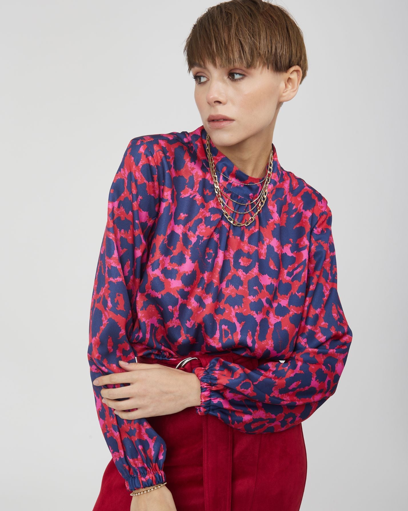 Blusa con maniche a sbuffo - Silvianheach