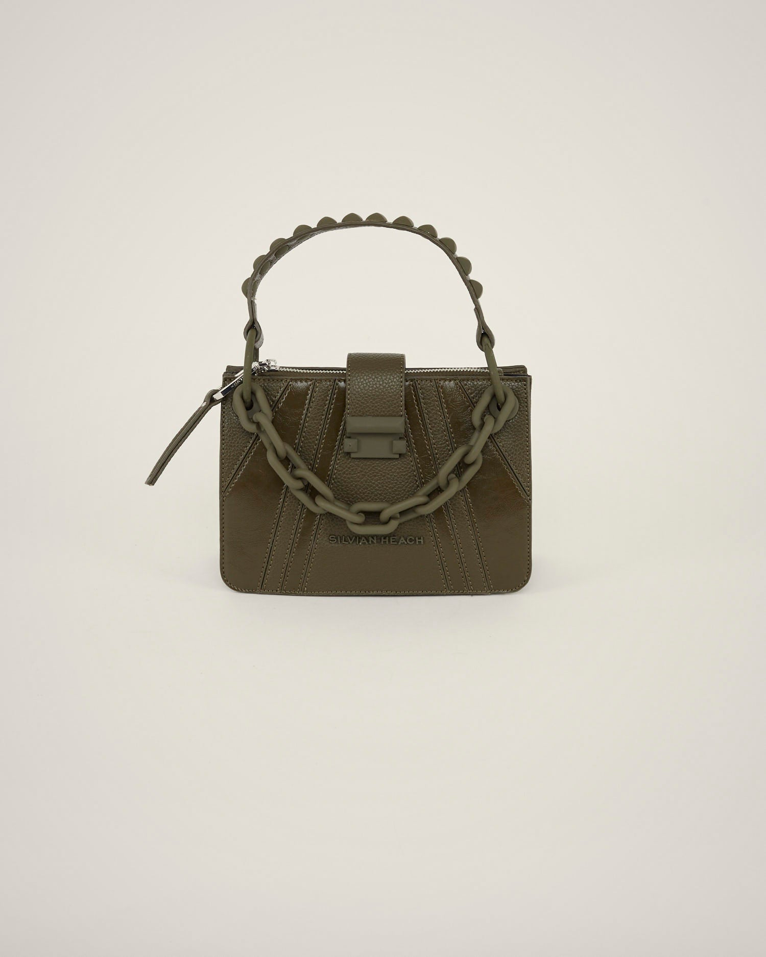 Borsa mini con manico borchiato - Silvianheach