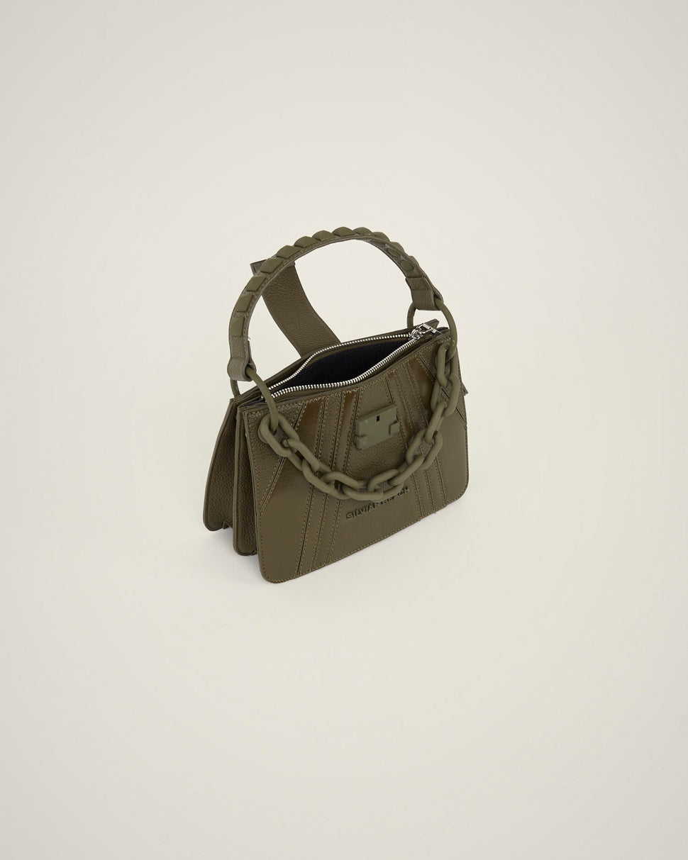 Borsa mini con manico borchiato - Silvianheach