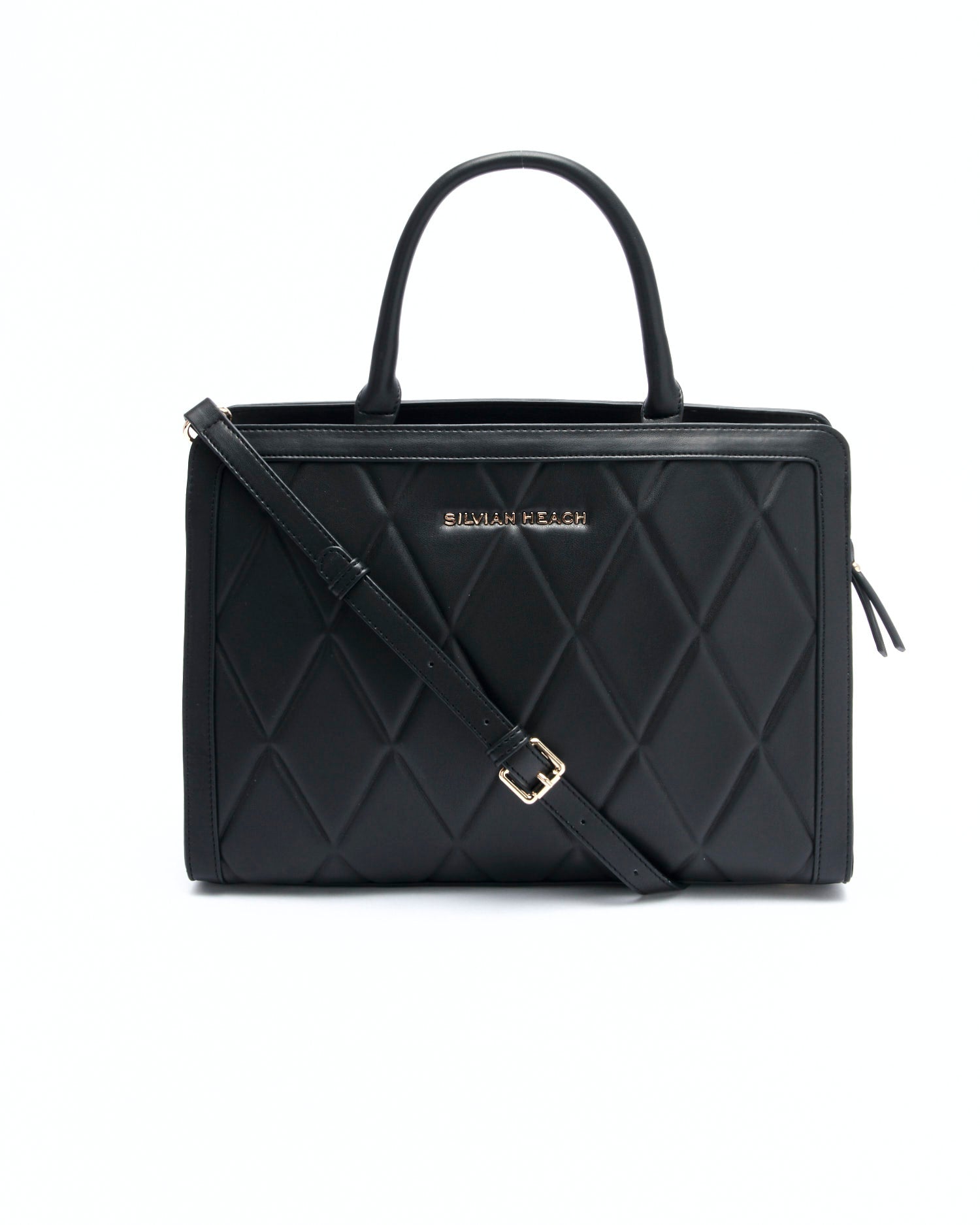 BORSA A TRACOLLA CON MOTIVO A ROMBI - Silvianheach
