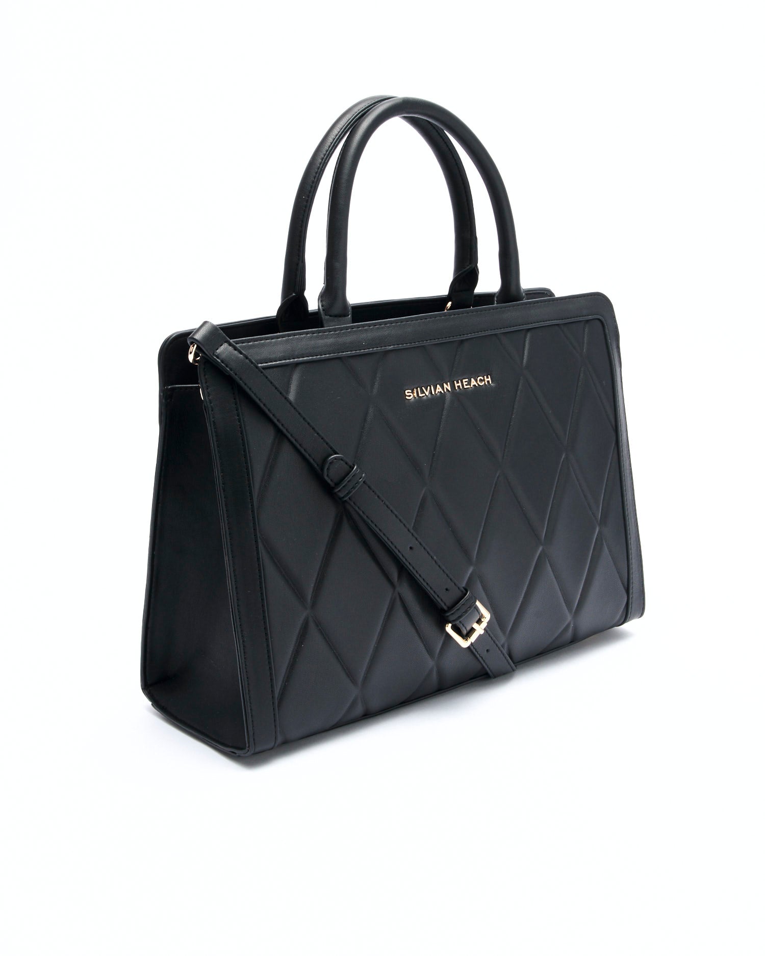 BORSA A TRACOLLA CON MOTIVO A ROMBI - Silvianheach