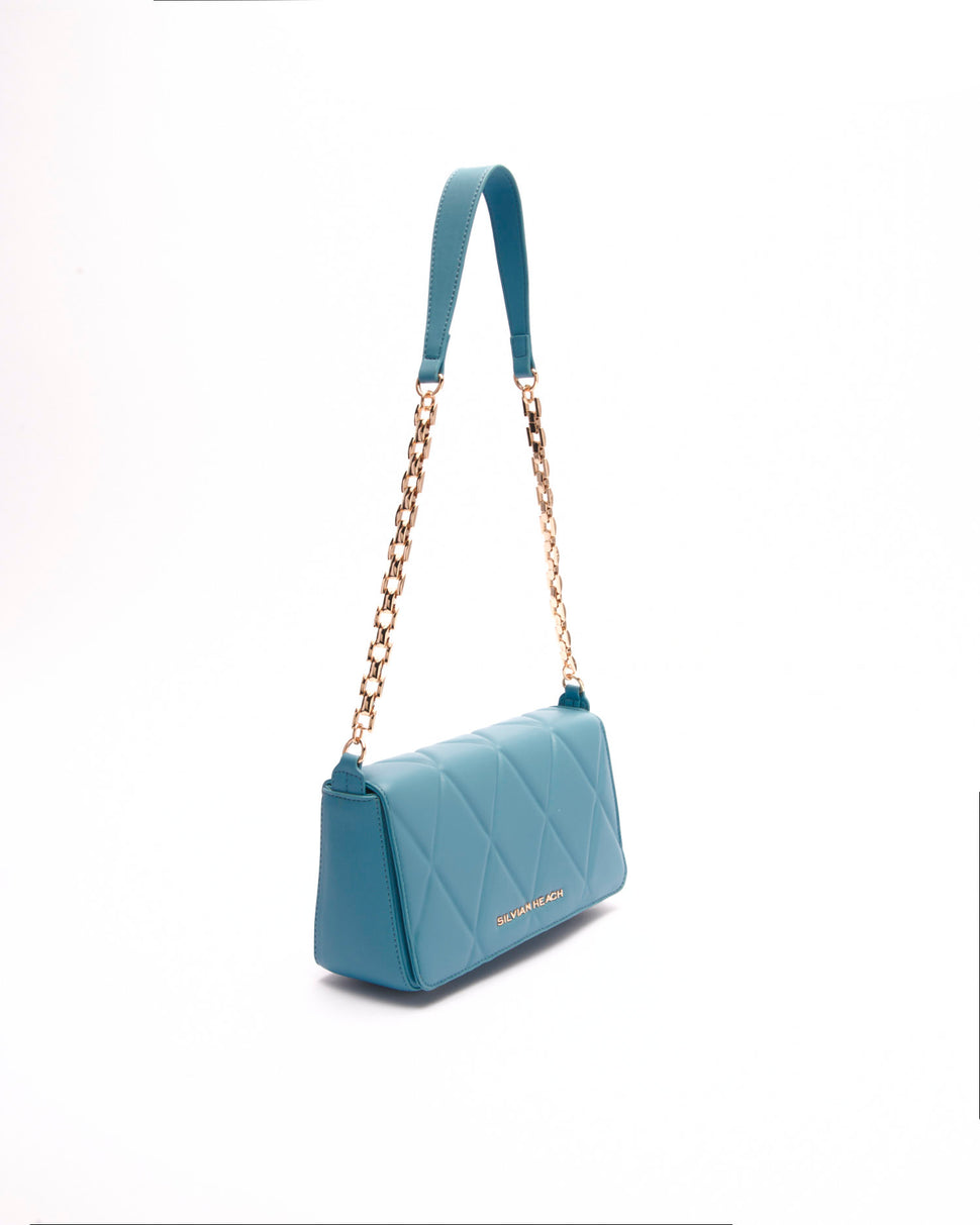 BORSA A TRACOLLA CON MOTIVO A ROMBI - Silvianheach