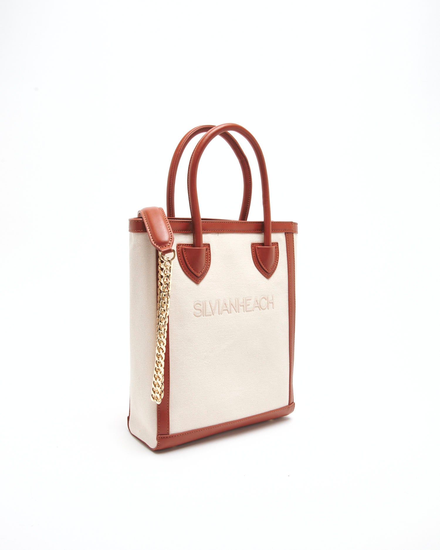 SHOPPING BAG CON BORDI E MANICI A CONTRASTO - Silvianheach