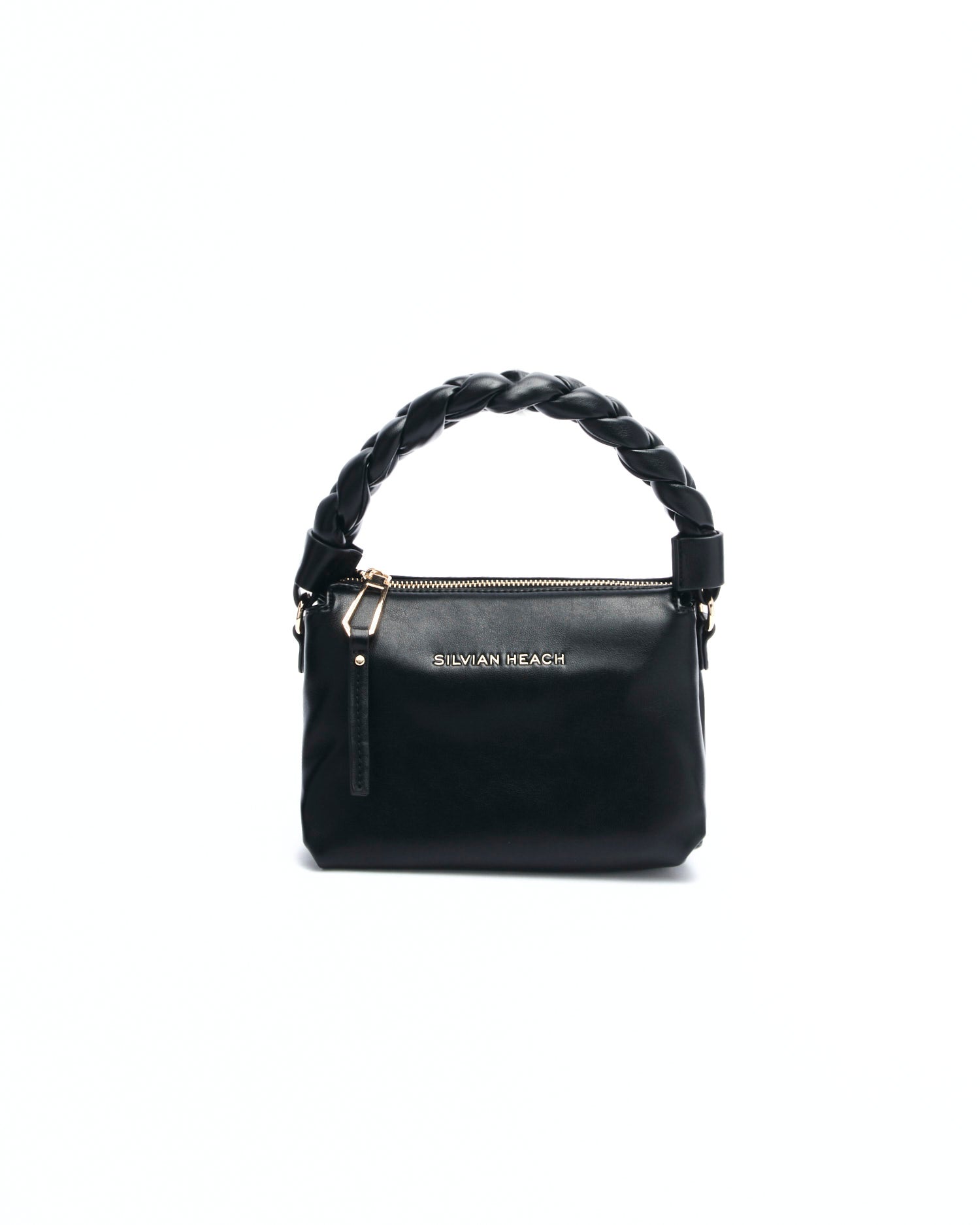 BORSA A MANO CON MANICO INTRECCIATO - Silvianheach