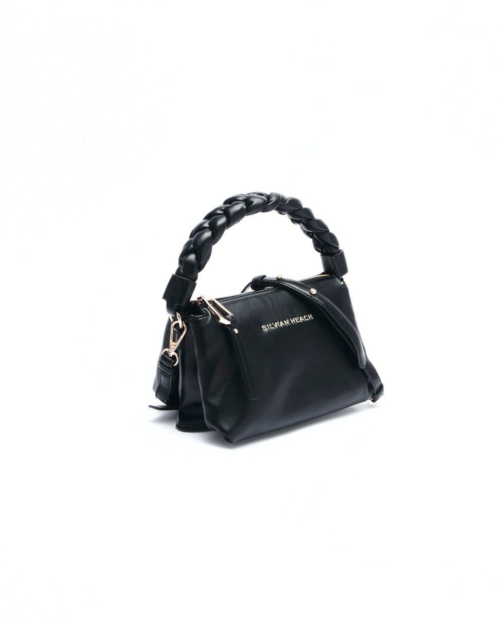 BORSA A MANO CON MANICO INTRECCIATO - Silvianheach